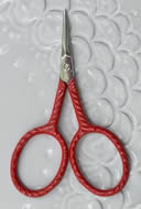 Kelmscott Vintage Red  Scissors 3.25 in